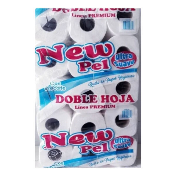 Papel Higiénico New Pel x 30 rollos x 30 mts Doble hoja