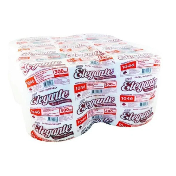Papel Higiénico Elegante x 300 mts